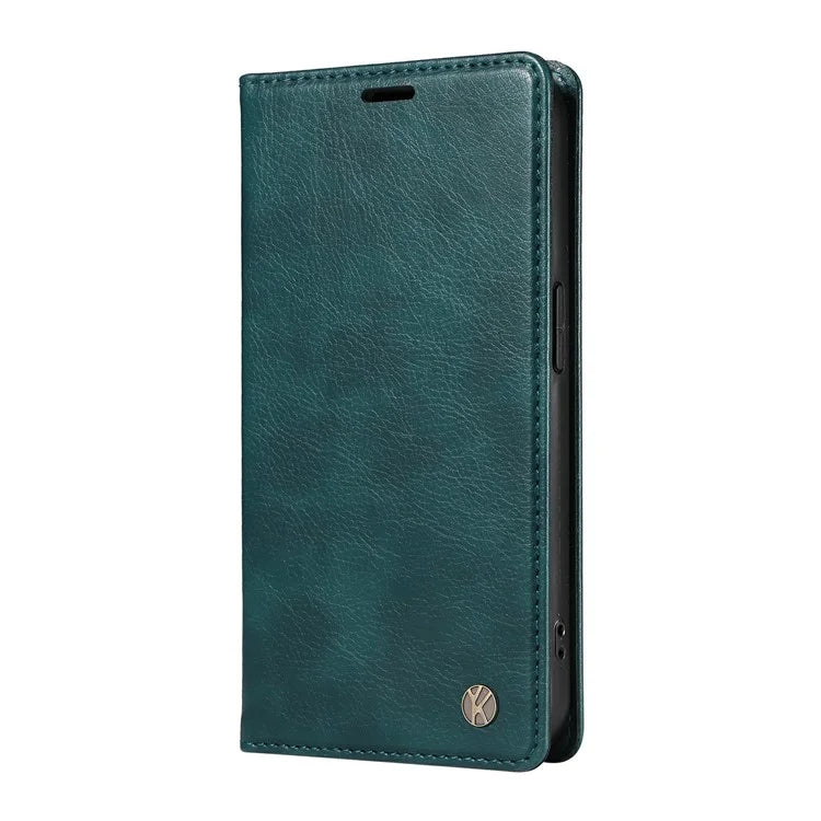 YIKATU YK-006 For iPhone 13 Wallet Case Anti-Scratch Leather Phone Cover