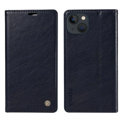 YIKATU YK-006 For iPhone 13 Wallet Case Anti-Scratch Leather Phone Cover