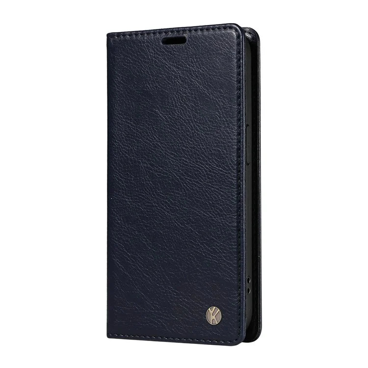 YIKATU YK-006 For iPhone 13 Wallet Case Anti-Scratch Leather Phone Cover