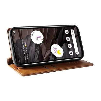 YIKATU YK-006 For Google Pixel 7a Case Protective Leather Wallet Phone Cover