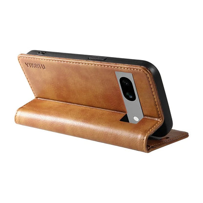 YIKATU YK-006 For Google Pixel 7a Case Protective Leather Wallet Phone Cover