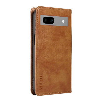 YIKATU YK-006 For Google Pixel 7a Case Protective Leather Wallet Phone Cover