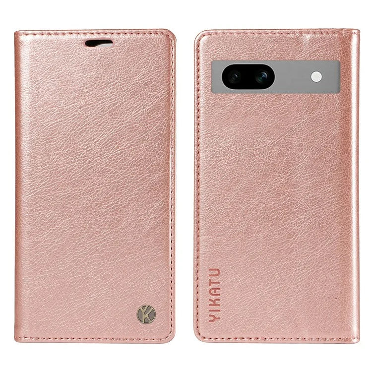 YIKATU YK-006 For Google Pixel 7a Case Protective Leather Wallet Phone Cover