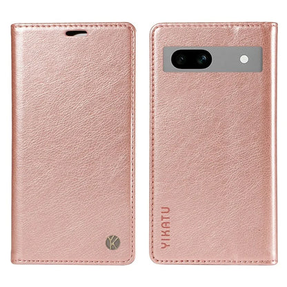YIKATU YK-006 For Google Pixel 7a Case Protective Leather Wallet Phone Cover