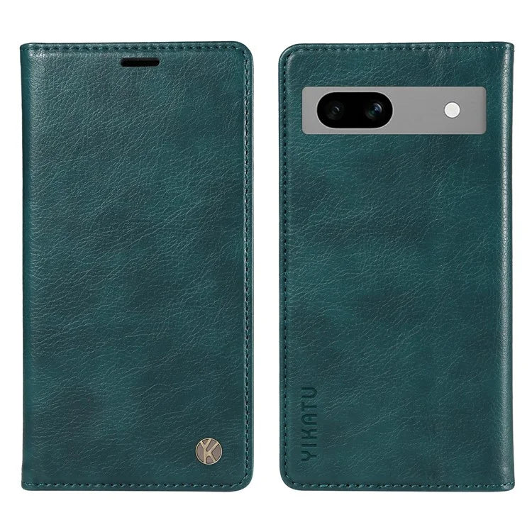 YIKATU YK-006 For Google Pixel 7a Case Protective Leather Wallet Phone Cover