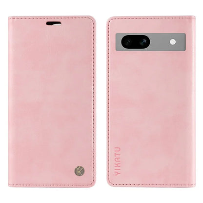 YIKATU YK-006 For Google Pixel 7a Case Protective Leather Wallet Phone Cover