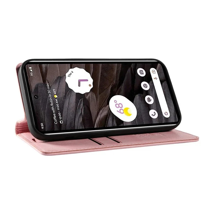 YIKATU YK-006 For Google Pixel 7a Case Protective Leather Wallet Phone Cover