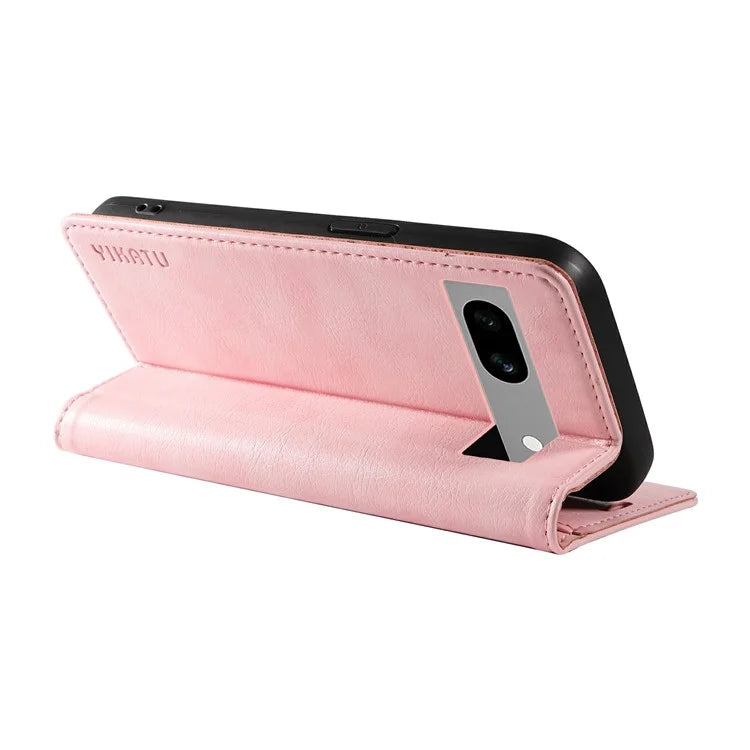 YIKATU YK-006 For Google Pixel 7a Case Protective Leather Wallet Phone Cover