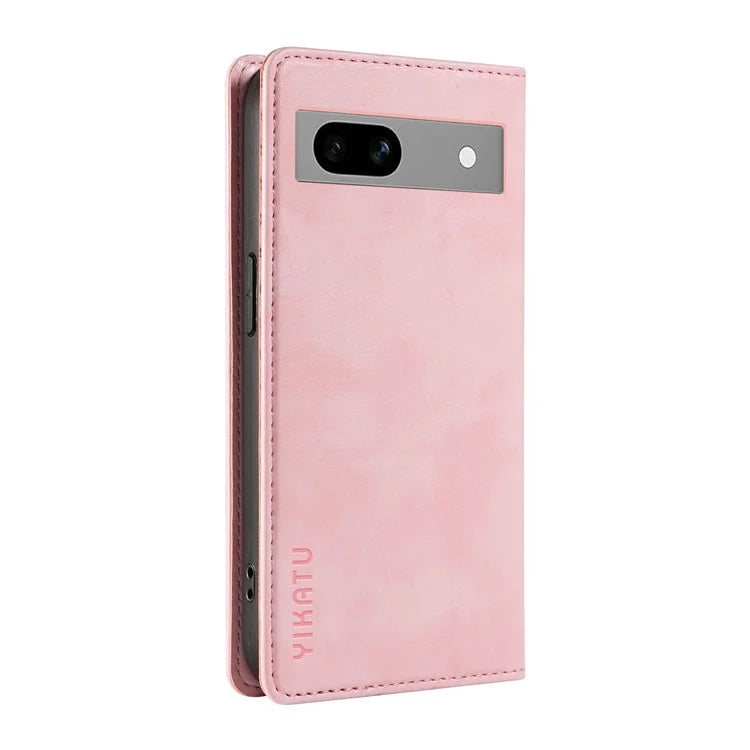 YIKATU YK-006 For Google Pixel 7a Case Protective Leather Wallet Phone Cover