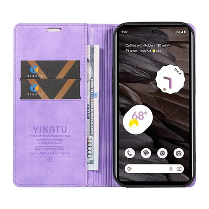 YIKATU YK-006 For Google Pixel 7a Case Protective Leather Wallet Phone Cover
