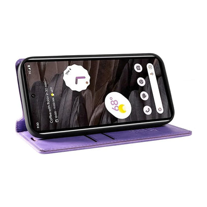 YIKATU YK-006 For Google Pixel 7a Case Protective Leather Wallet Phone Cover