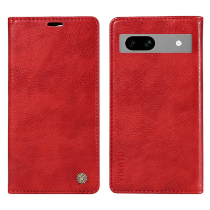 YIKATU YK-006 For Google Pixel 7a Case Protective Leather Wallet Phone Cover