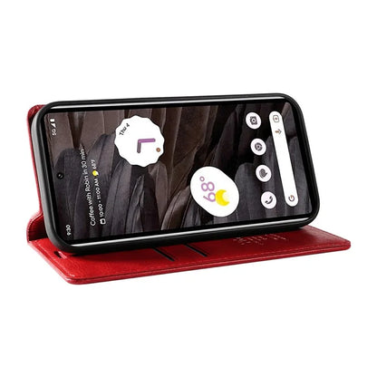 YIKATU YK-006 For Google Pixel 7a Case Protective Leather Wallet Phone Cover
