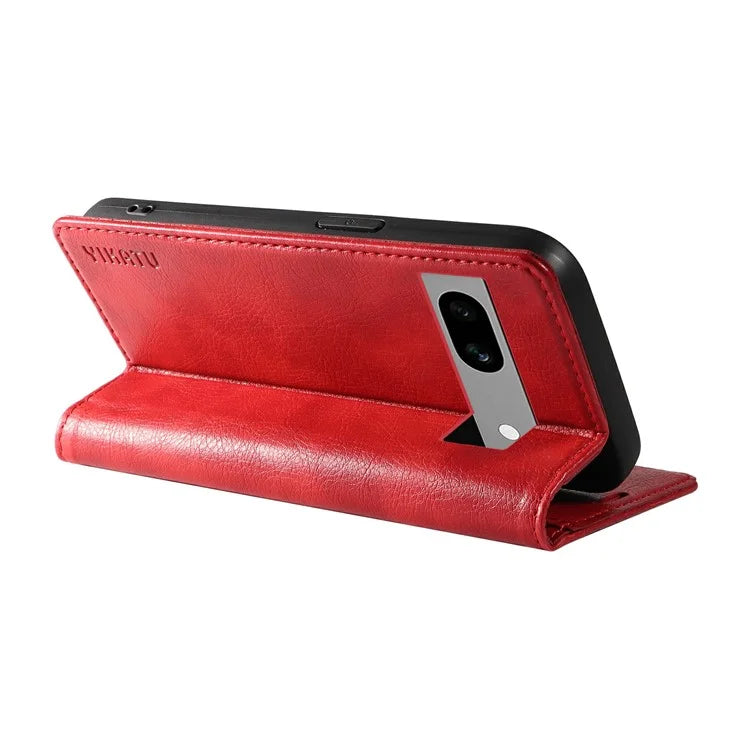 YIKATU YK-006 For Google Pixel 7a Case Protective Leather Wallet Phone Cover