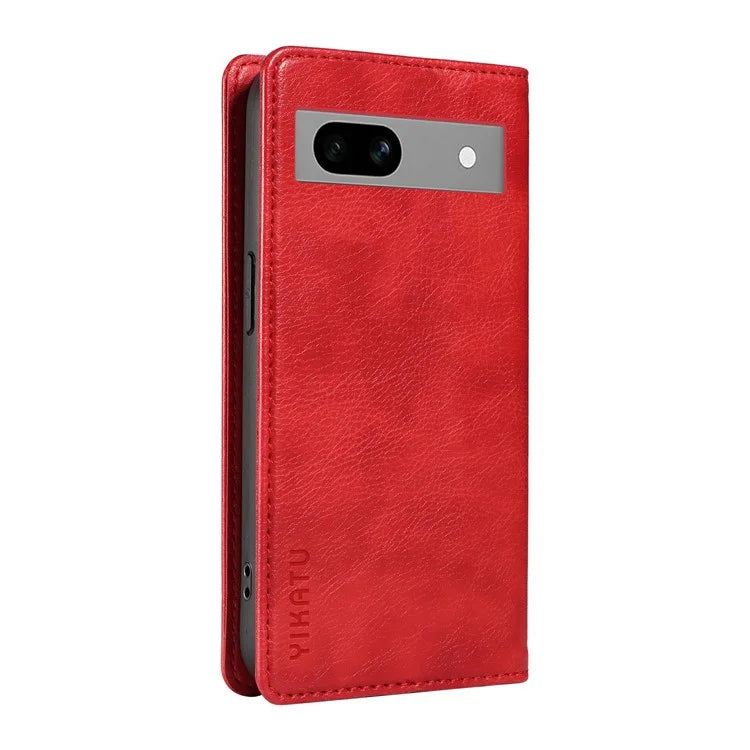 YIKATU YK-006 For Google Pixel 7a Case Protective Leather Wallet Phone Cover