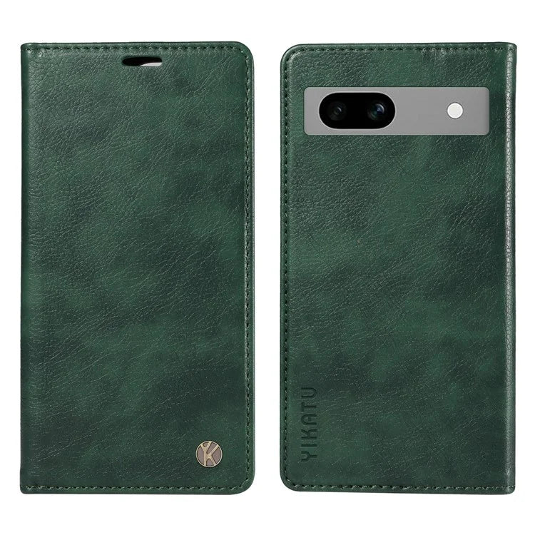 YIKATU YK-006 For Google Pixel 7a Case Protective Leather Wallet Phone Cover