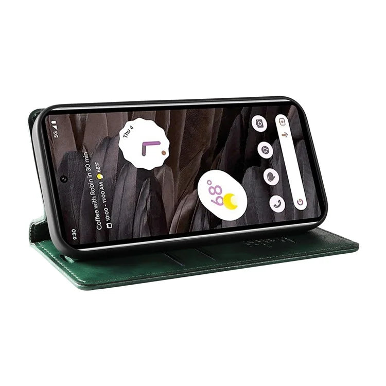YIKATU YK-006 For Google Pixel 7a Case Protective Leather Wallet Phone Cover