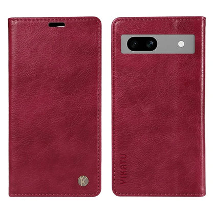 YIKATU YK-006 For Google Pixel 7a Case Protective Leather Wallet Phone Cover