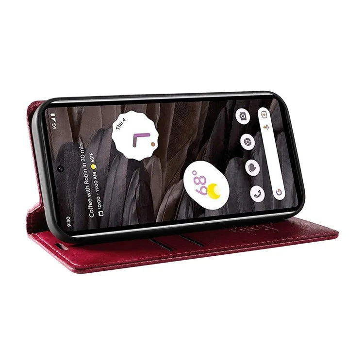 YIKATU YK-006 For Google Pixel 7a Case Protective Leather Wallet Phone Cover