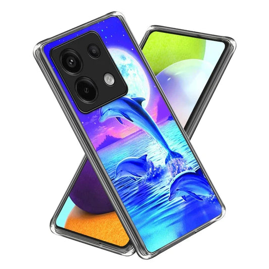 For Xiaomi Redmi Note 13 Pro 5G / Poco X6 5G Slim Case Pattern Printed TPU Phone Cover