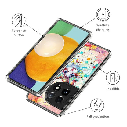For OnePlus Ace 3 5G / 12R 5G TPU Case Pattern Printing Protective Phone Cover
