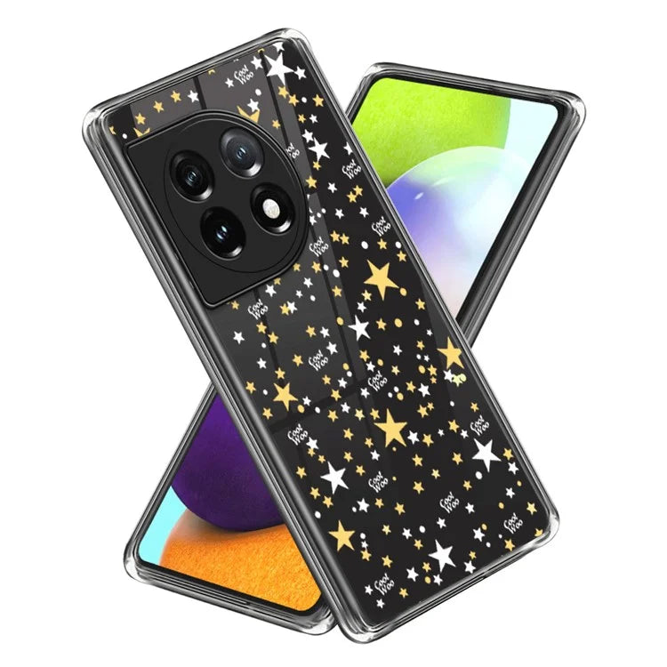 For OnePlus Ace 3 5G / 12R 5G TPU Case Pattern Printing Protective Phone Cover