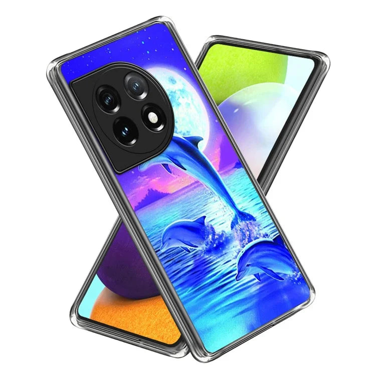 For OnePlus Ace 3 5G / 12R 5G TPU Case Pattern Printing Protective Phone Cover