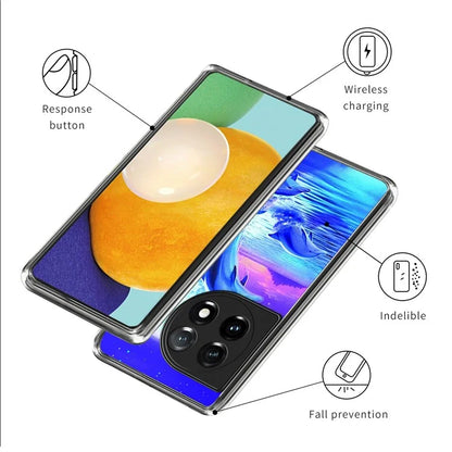 For OnePlus Ace 3 5G / 12R 5G TPU Case Pattern Printing Protective Phone Cover
