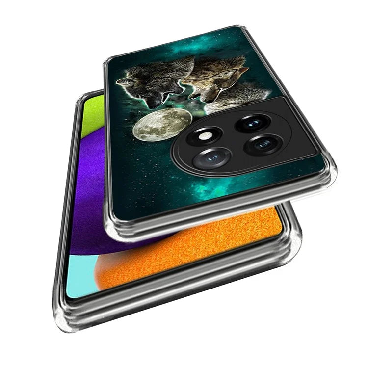 For OnePlus Ace 3 5G / 12R 5G TPU Case Pattern Printing Protective Phone Cover