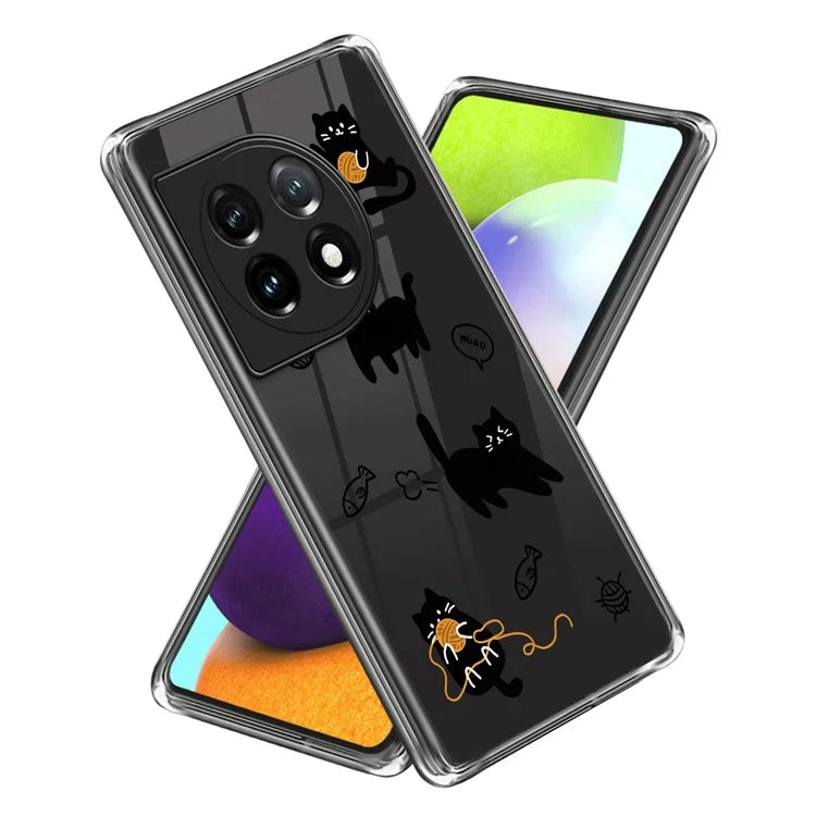 For OnePlus Ace 3 5G / 12R 5G Case Pattern Printing Drop-proof TPU Protective Shell