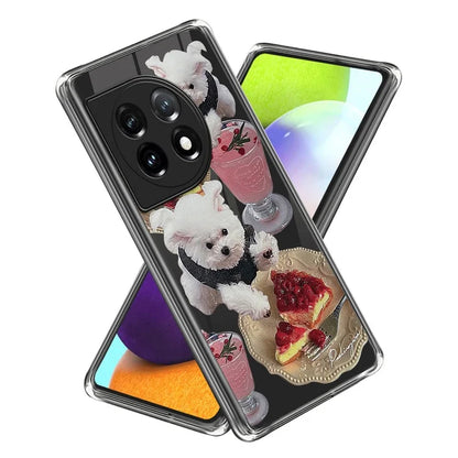 For OnePlus Ace 3 5G / 12R 5G Case Pattern Printing Drop-proof TPU Protective Shell