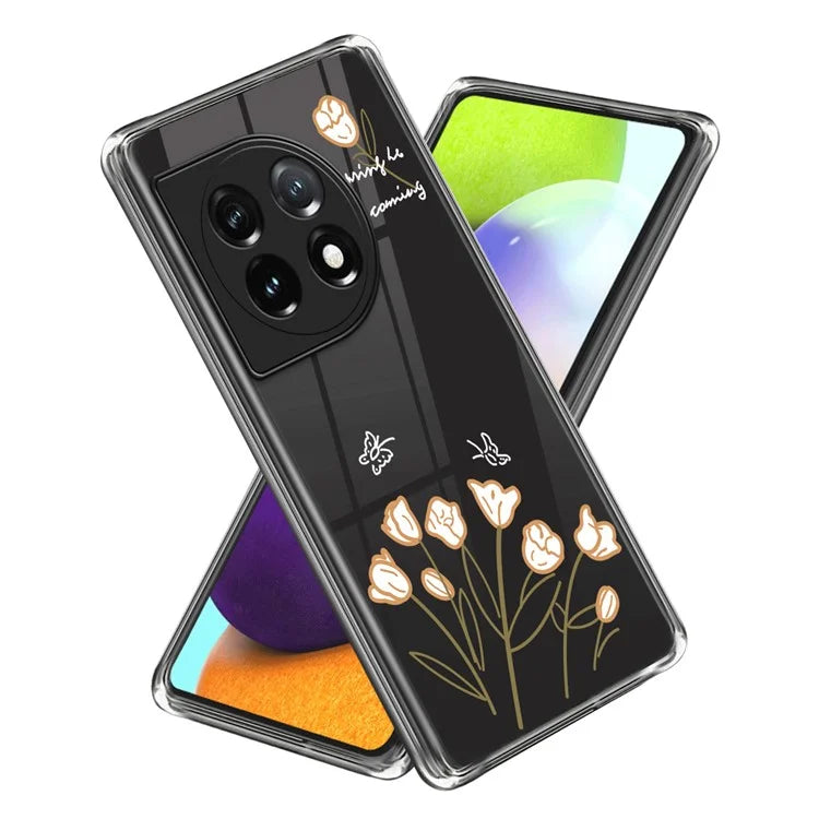For OnePlus Ace 3 5G / 12R 5G Case Pattern Printing Drop-proof TPU Protective Shell