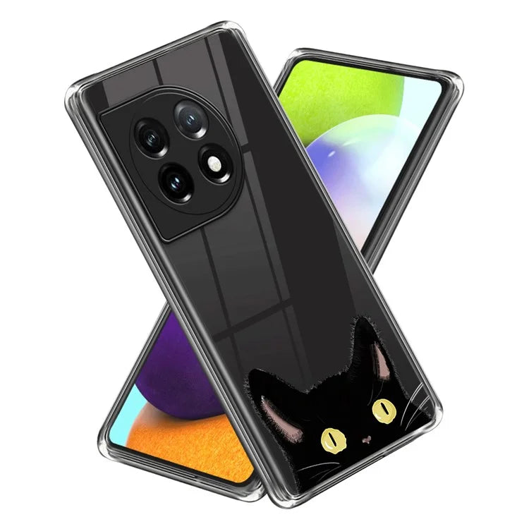 For OnePlus Ace 3 5G / 12R 5G Case Pattern Printing Drop-proof TPU Protective Shell