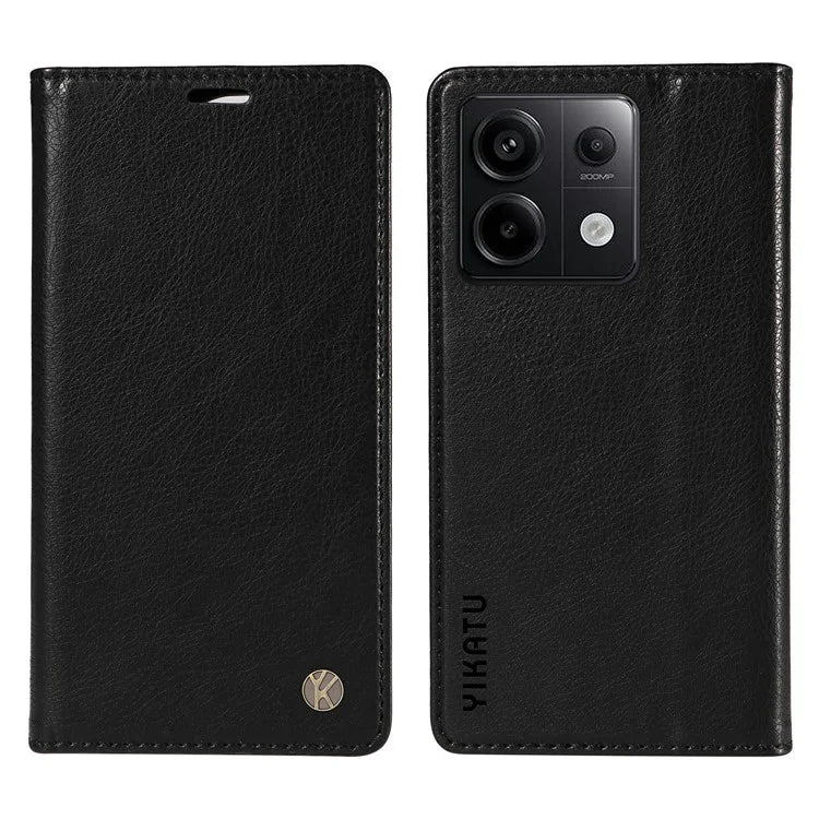 YIKATU YK-006 For Xiaomi Redmi Note 13 Pro 5G / Poco X6 5G Cell Phone Cases Magnetic Flip Wallet Cover