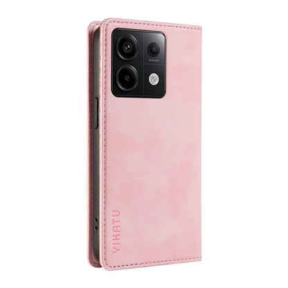 YIKATU YK-006 For Xiaomi Redmi Note 13 Pro 5G / Poco X6 5G Cell Phone Cases Magnetic Flip Wallet Cover