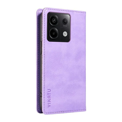 YIKATU YK-006 For Xiaomi Redmi Note 13 Pro 5G / Poco X6 5G Cell Phone Cases Magnetic Flip Wallet Cover