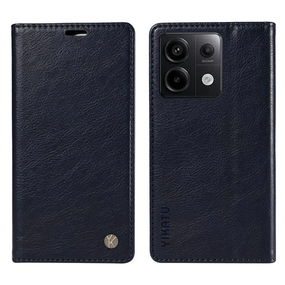YIKATU YK-006 For Xiaomi Redmi Note 13 Pro 5G / Poco X6 5G Cell Phone Cases Magnetic Flip Wallet Cover