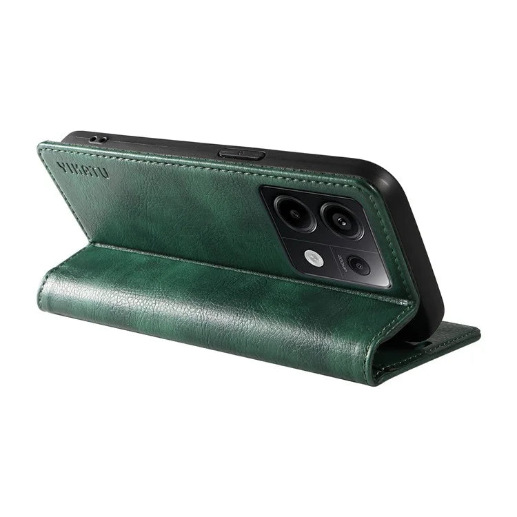 YIKATU YK-006 For Xiaomi Redmi Note 13 Pro 5G / Poco X6 5G Cell Phone Cases Magnetic Flip Wallet Cover