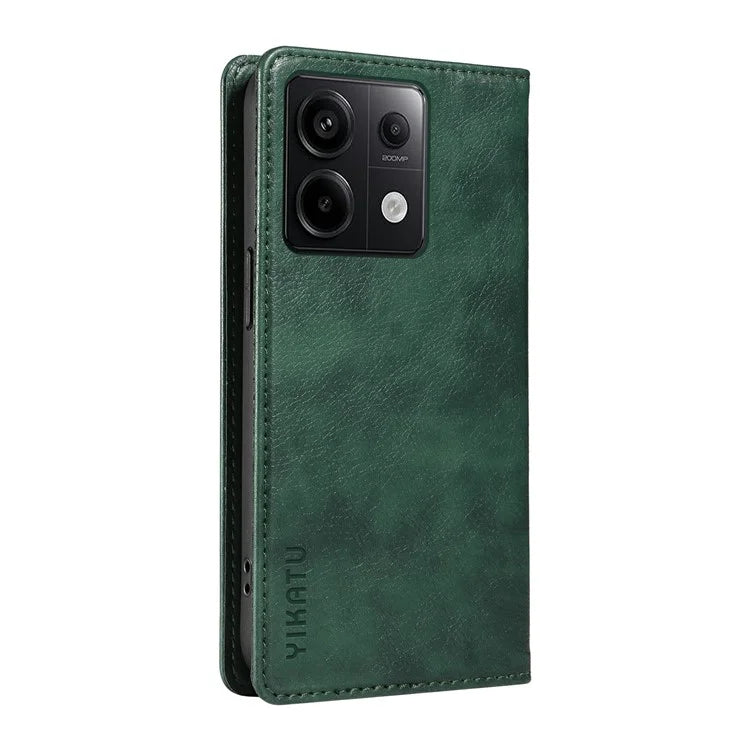 YIKATU YK-006 For Xiaomi Redmi Note 13 Pro 5G / Poco X6 5G Cell Phone Cases Magnetic Flip Wallet Cover
