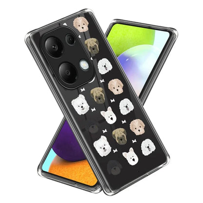 For Xiaomi Redmi Note 13 Pro 4G / Poco M6 Pro 4G Case Pattern Printing Anti-fall TPU Smart Phone Cover