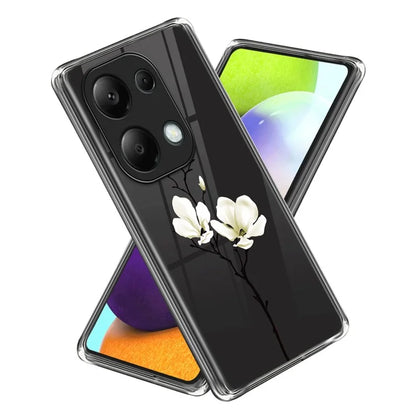 For Xiaomi Redmi Note 13 Pro 4G / Poco M6 Pro 4G Case Pattern Printing Anti-fall TPU Smart Phone Cover