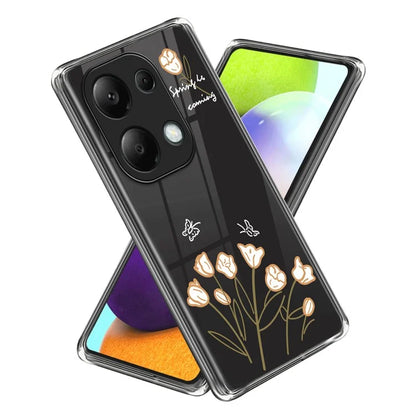 For Xiaomi Redmi Note 13 Pro 4G / Poco M6 Pro 4G Case Pattern Printing Anti-fall TPU Smart Phone Cover