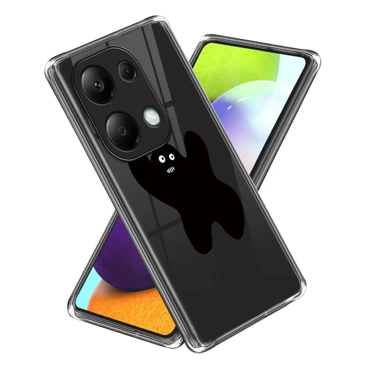For Xiaomi Redmi Note 13 Pro 4G / Poco M6 Pro 4G Case Pattern Printing Anti-fall TPU Smart Phone Cover