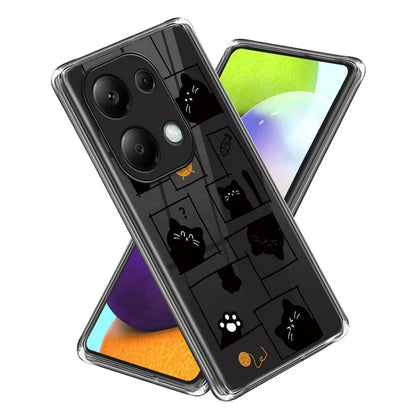 For Xiaomi Redmi Note 13 Pro 4G / Poco M6 Pro 4G Case Pattern Printing Anti-fall TPU Smart Phone Cover