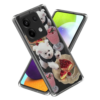 For Xiaomi Redmi Note 13 Pro 5G / Poco X6 5G TPU Case Slim Pattern Printing Shockproof Phone Cover