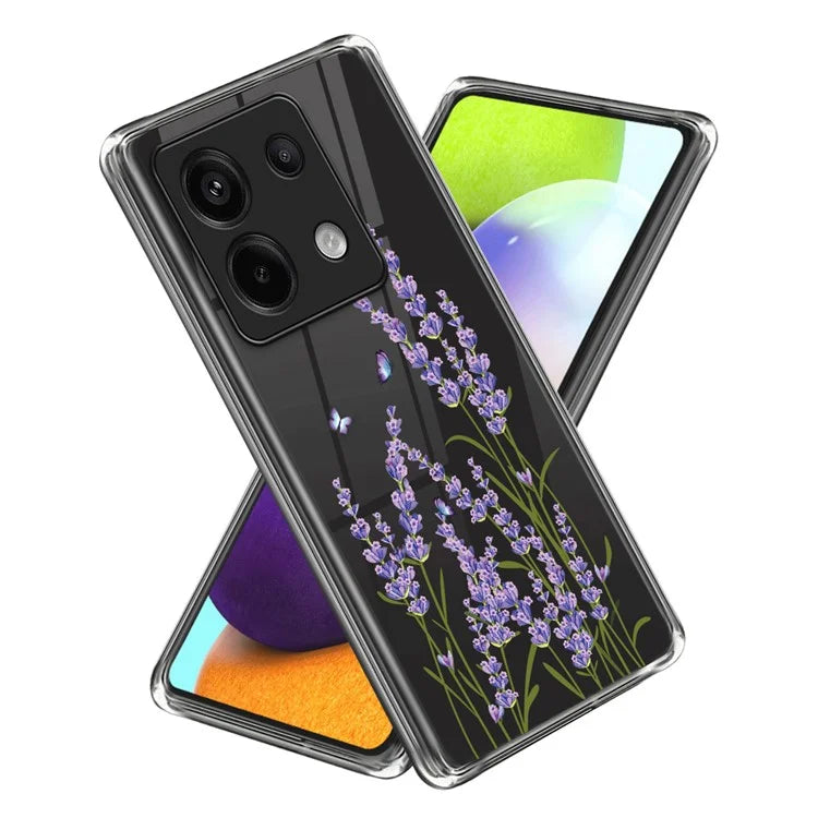 For Xiaomi Redmi Note 13 Pro 5G / Poco X6 5G TPU Case Slim Pattern Printing Shockproof Phone Cover