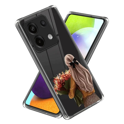 For Xiaomi Redmi Note 13 Pro 5G / Poco X6 5G TPU Case Slim Pattern Printing Shockproof Phone Cover