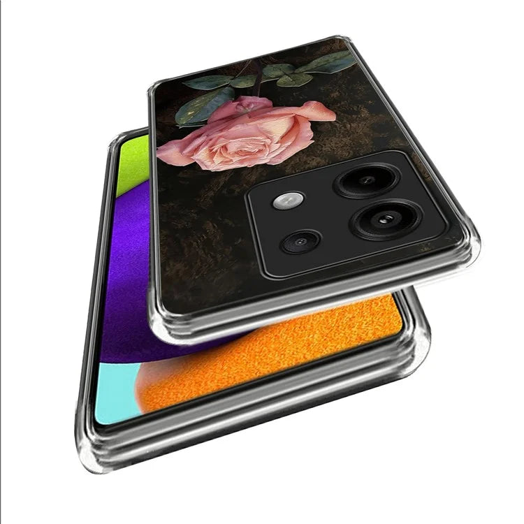 For Xiaomi Redmi Note 13 Pro 5G / Poco X6 5G TPU Case Slim Pattern Printing Shockproof Phone Cover