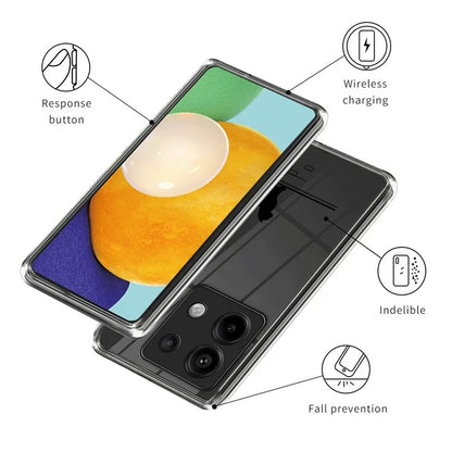 For Xiaomi Redmi Note 13 Pro 5G / Poco X6 5G TPU Case Slim Pattern Printing Shockproof Phone Cover