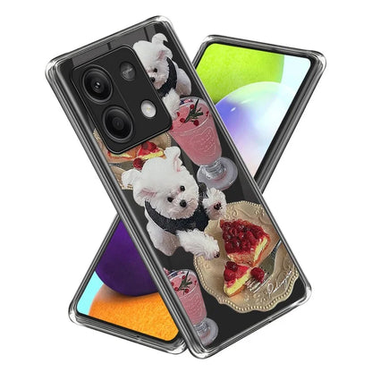 For Xiaomi Redmi Note 13 5G Case Slim Pattern Printing Soft TPU Phone Protector